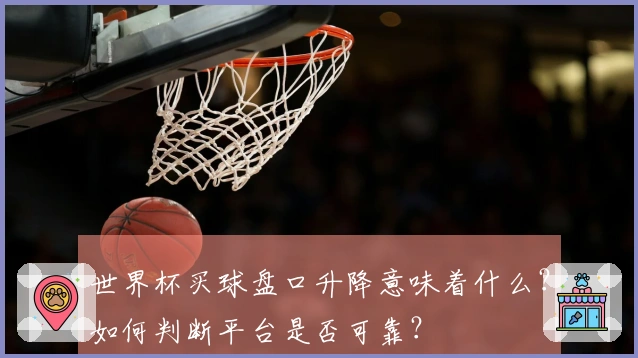 世界杯买球盘口升降意味着什么？如何判断平台是否可靠？